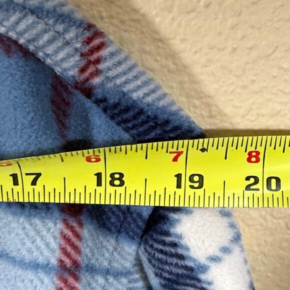 Freedom Foundry Mens Blue Plaid Fleece Button Up Shirt Size L NWT - Picture 8 of 10